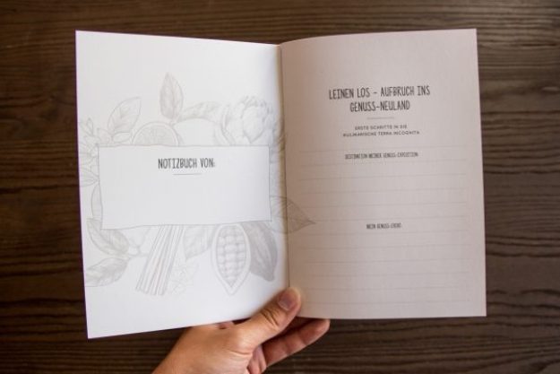 Erlebnis Geschenkgutschein 100 € – Notizbuch für Entdecker