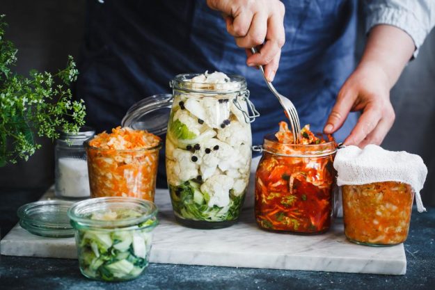 Fermentationskurs Wien – Kimchi und Blumenkohl