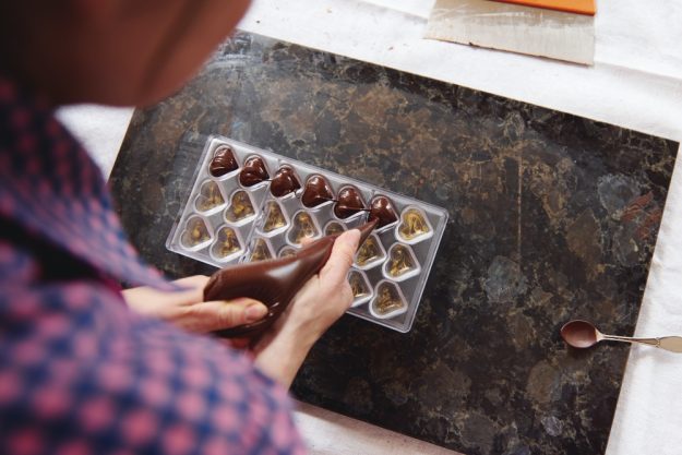 JGA Wien – Schokolade gießen