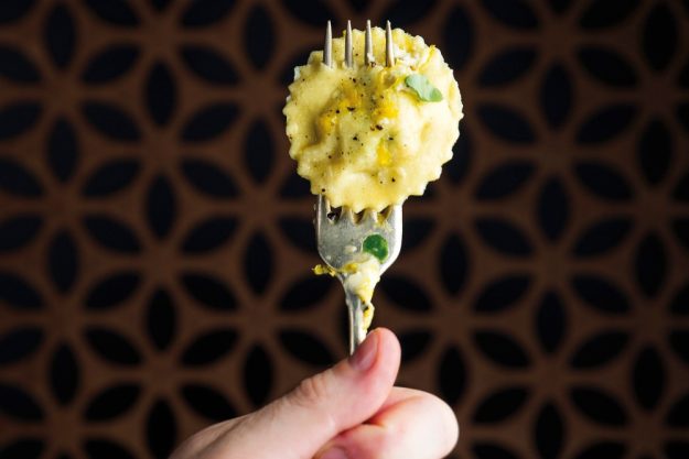 Pasta-Kochkurs Wien – Ravioli auf Gabel