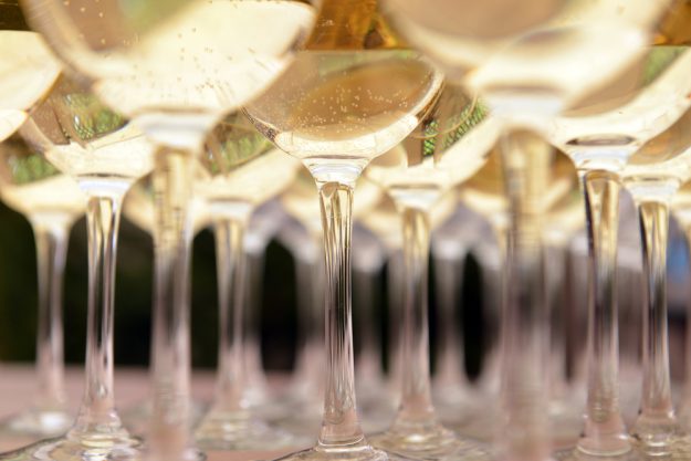 Schaumwein-Tasting Wien – Champagner in Gläsern