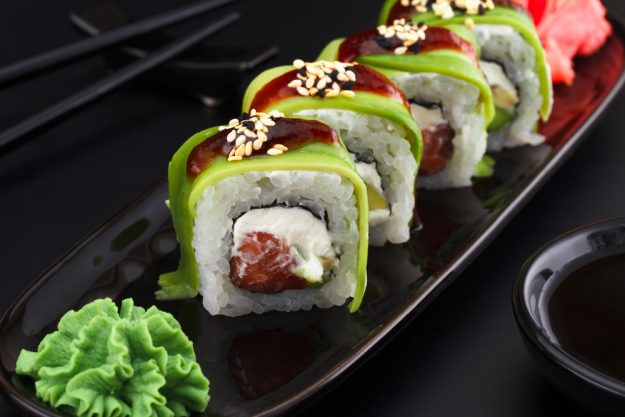 Sushi-Kochkurs Wien – Sushi mit Wasabi