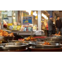 Koreanischer Kochkurs Wien - Garküche am Abend