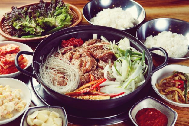 Korean cooking class Vienna - meat and side dishes