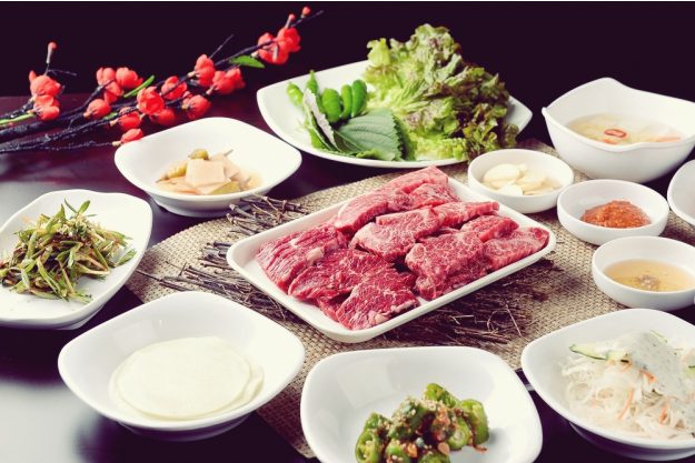 Korean cooking class Vienna - BBQ ingredients