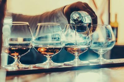 Cognac-Tasting Wien Edler Brand: Cognac