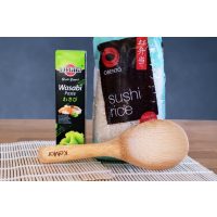DIY-Sushi-BOX: Reis & Wasabi