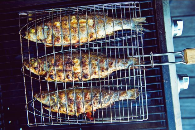Tag am Meer - Fisch am Grill